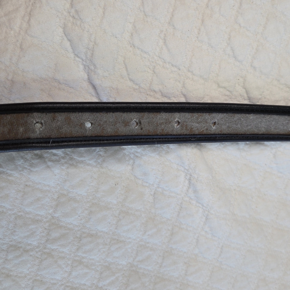 Amanda Smith Zebra Print Calf Hair Thin Belt - Picture 5 of 9